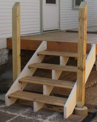 building steps