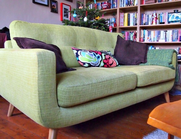 Green Retro Sofa